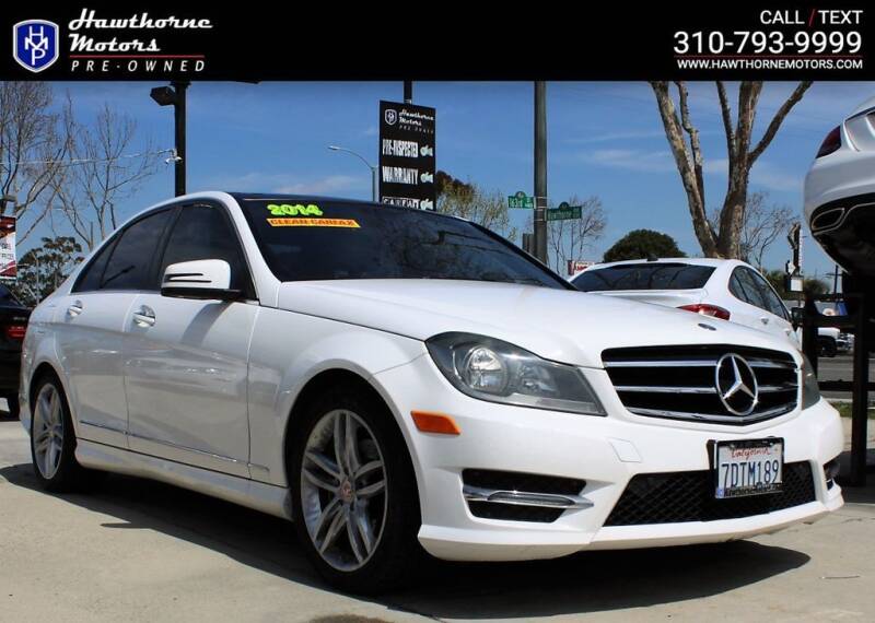 2014 Mercedes-Benz C-Class for sale at Hawthorne Motors Pre-Owned in Lawndale CA