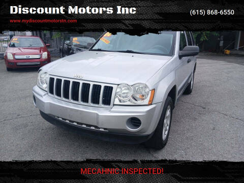 2006 Jeep Grand Cherokee for sale at Discount Motors Inc in Madison TN