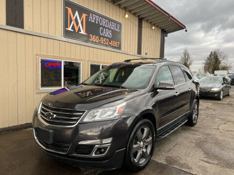 2017 Chevrolet Traverse for sale at M & A Affordable Cars in Vancouver WA