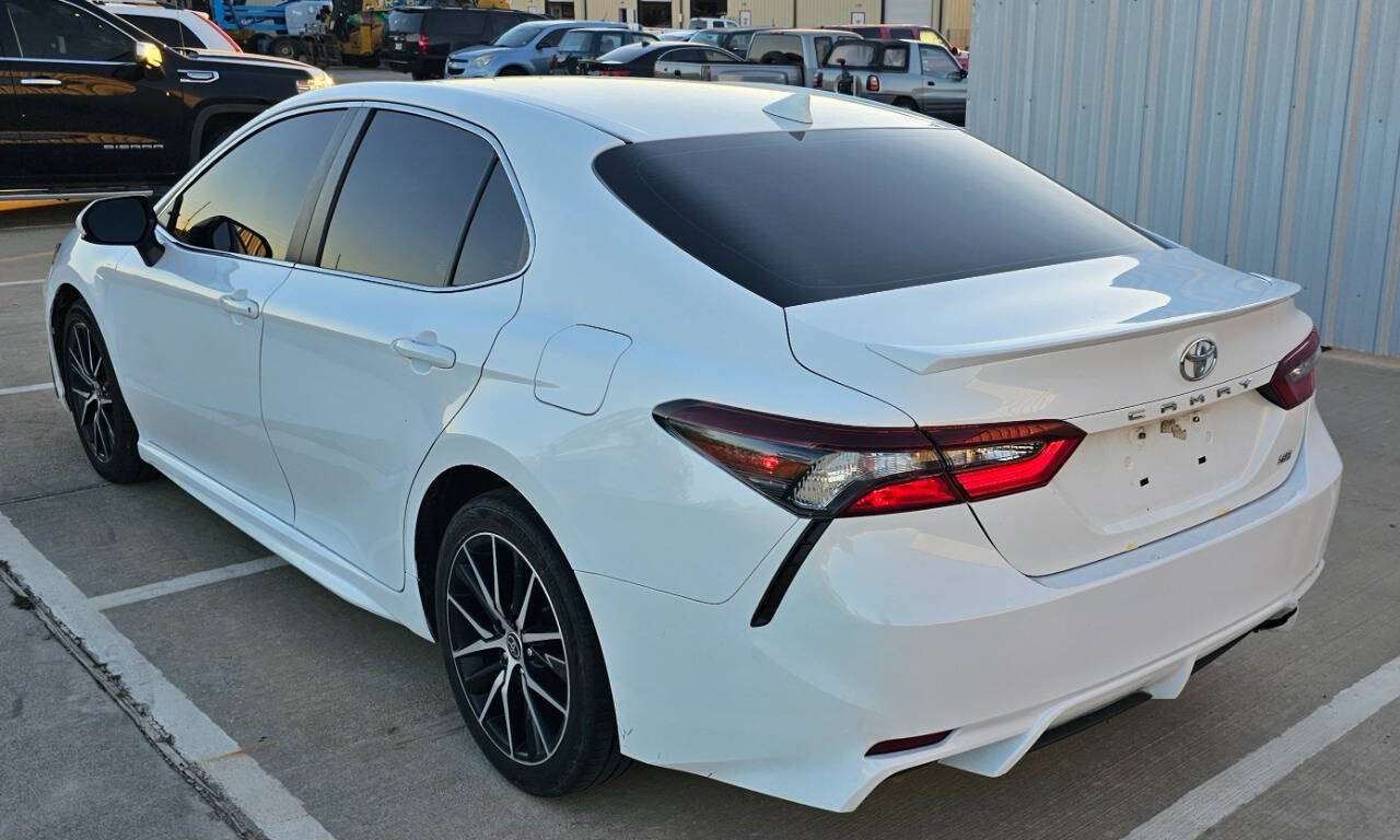 2021 Toyota Camry for sale at CAR MARKET AUTO GROUP in Sugar Land, TX