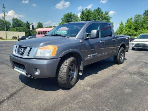 2015 Nissan Titan for sale at Cruisin' Auto Sales in Madison IN