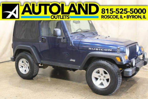 2005 Jeep Wrangler for sale at AutoLand Outlets Inc in Roscoe IL