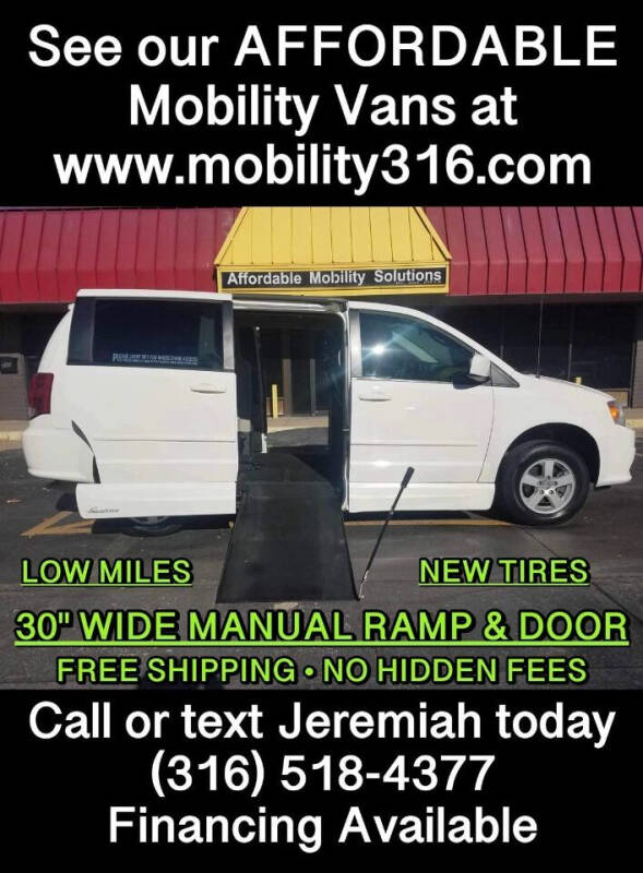 2013 Dodge Grand Caravan for sale at Affordable Mobility Solutions, LLC - Mobility/Wheelchair Accessible Inventory-Wichita in Wichita KS