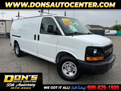 2016 Chevrolet Express for sale at Dons Auto Center in Fontana CA