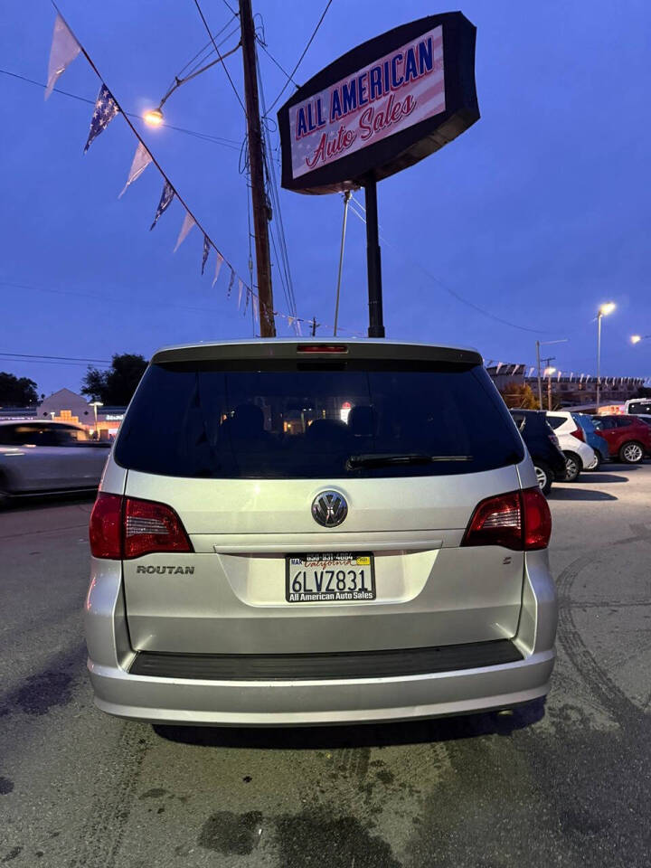 2010 Volkswagen Routan for sale at ALL AMERICAN AUTO SALES in San Mateo, CA