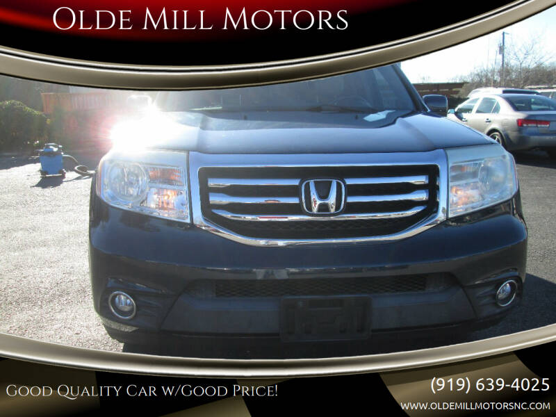 2012 Honda Pilot For Sale In North Carolina