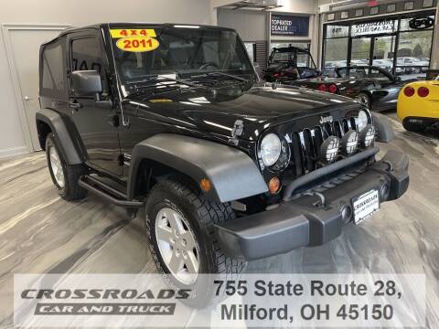 2011 Jeep Wrangler for sale at Crossroads Car & Truck in Milford OH