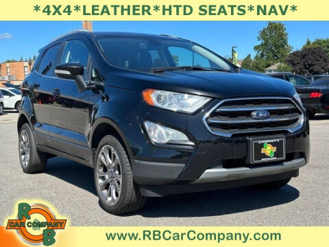 2019 Ford EcoSport for sale at R & B CAR CO in Fort Wayne IN