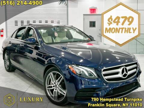 2020 Mercedes-Benz E-Class for sale at LUXURY MOTOR CLUB in Franklin Square NY