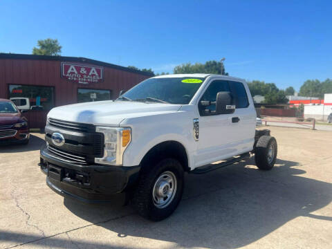 2017 Ford F-250 Super Duty for sale at A & A Auto Sales in Fayetteville AR
