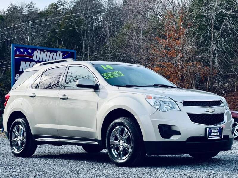 2014 Chevrolet Equinox for sale at Union Motors in Seymour TN