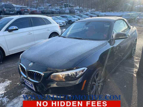 2016 BMW 2 Series for sale at J & M Automotive in Naugatuck CT