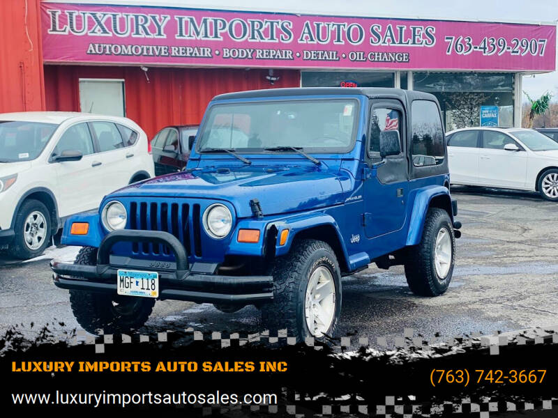 1997 Jeep Wrangler For Sale In Wyoming, MN ®