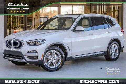 2019 BMW X3 for sale at Mich's Foreign Cars in Hickory NC