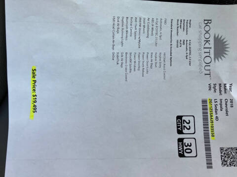 2018 Chevrolet Impala LS