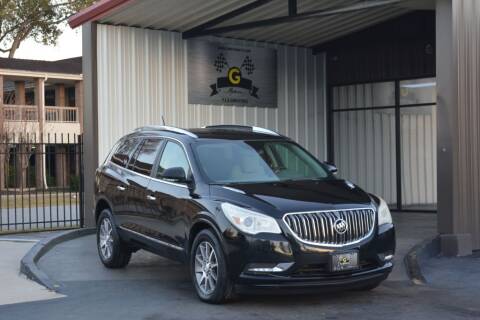 2016 Buick Enclave for sale at G MOTORS in Houston TX