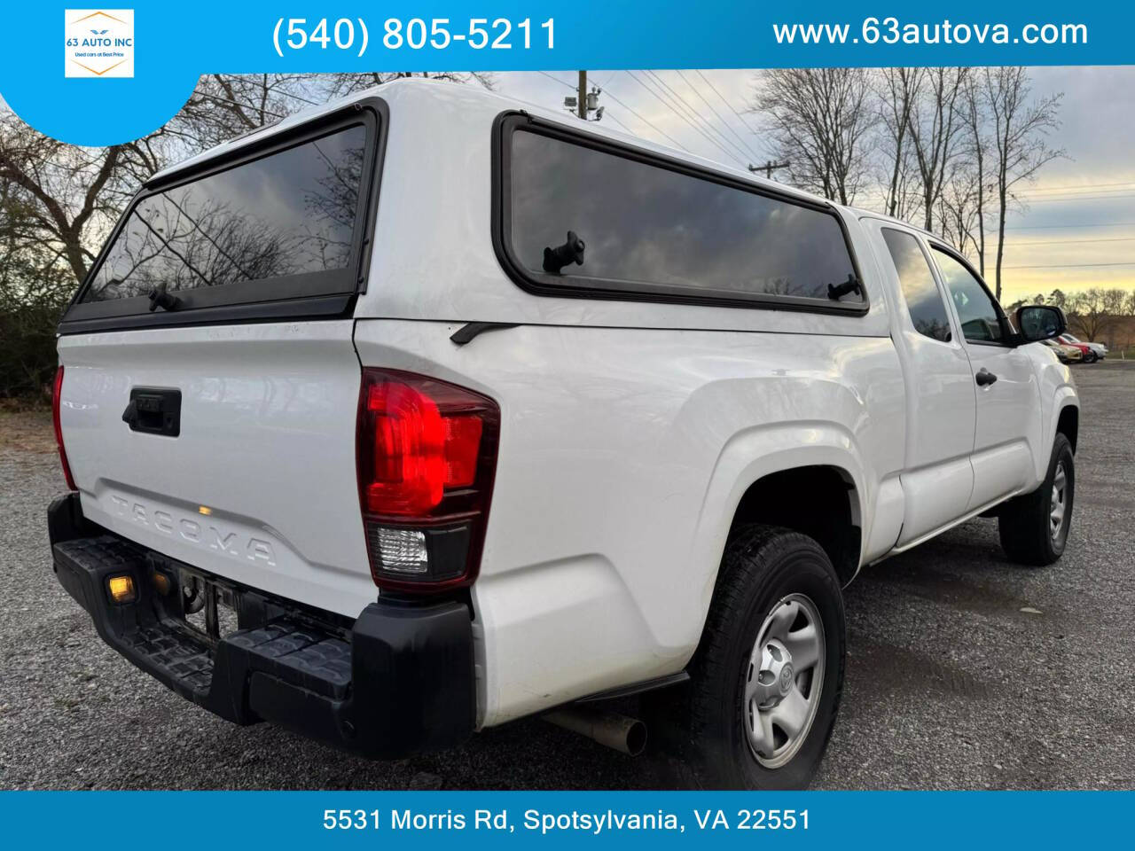 2019 Toyota Tacoma for sale at 63 Auto Inc in Spotsylvania, VA