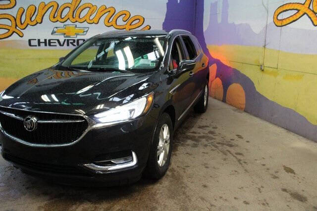 Used 2021 Buick Enclave Essence with VIN 5GAEVAKW0MJ111549 for sale in Grand Ledge, MI