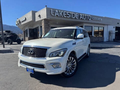 2017 Infiniti QX80 for sale at Lakeside Auto Brokers in Colorado Springs CO