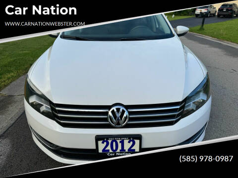 2012 Volkswagen Passat for sale at Car Nation in Webster NY