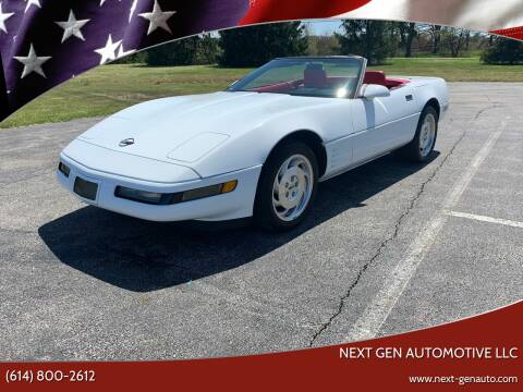 1993 Chevrolet Corvette for sale at Next Gen Automotive LLC in Pataskala OH