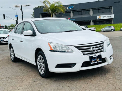2015 Nissan Sentra for sale at MotorMax in San Diego CA