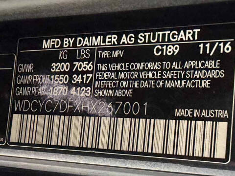 2017 Mercedes-Benz G-Class AMG G 63