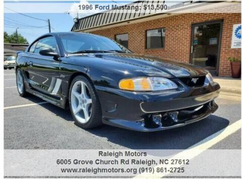 1996 Ford Mustang for sale at Raleigh Motors in Raleigh NC