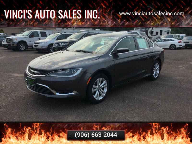 2015 Chrysler 200 for sale at Vinci's Auto Sales Inc. in Bessemer MI