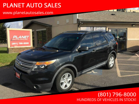 2013 Ford Explorer for sale at PLANET AUTO SALES in Lindon UT