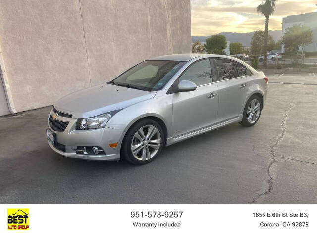 2012 Chevrolet Cruze for sale at BEST Auto Group in Corona, CA