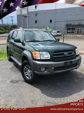 2004 Toyota Sequoia for sale at All American Imports in Alexandria VA