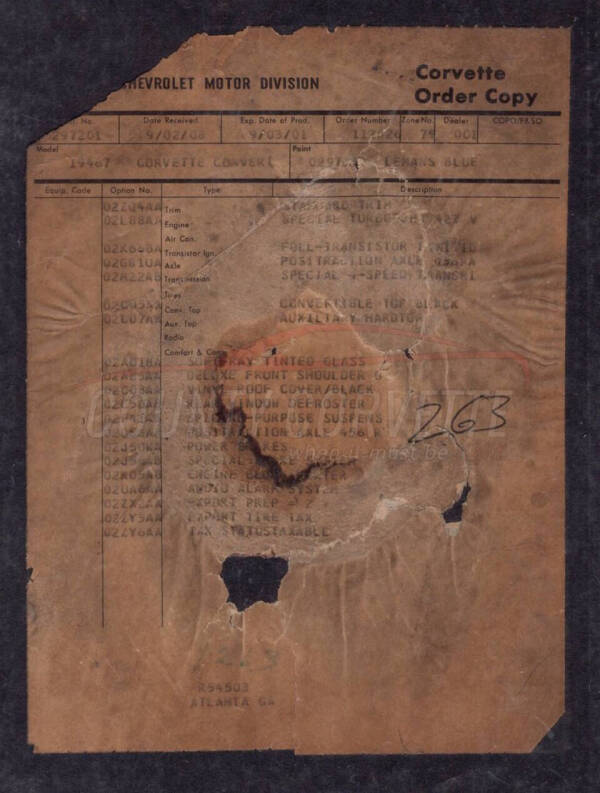 1969 Chevrolet Corvette