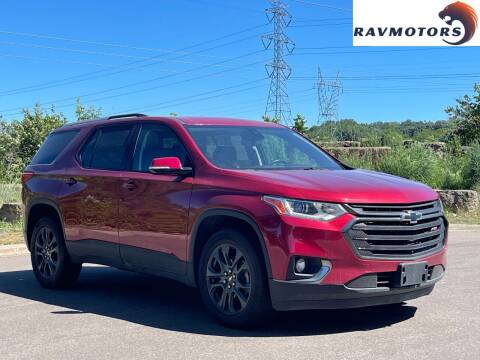 2019 Chevrolet Traverse for sale at RAVMOTORS in Burnsville MN