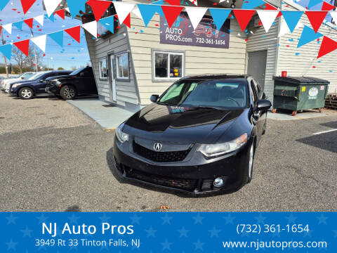 2009 Acura TSX for sale at NJ Auto Pros in Tinton Falls NJ