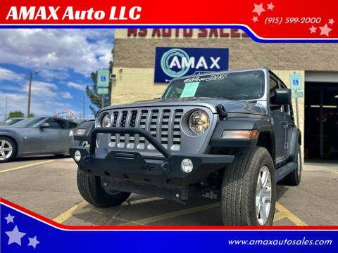 2019 Jeep Wrangler Unlimited for sale at AMAX Auto LLC in El Paso TX