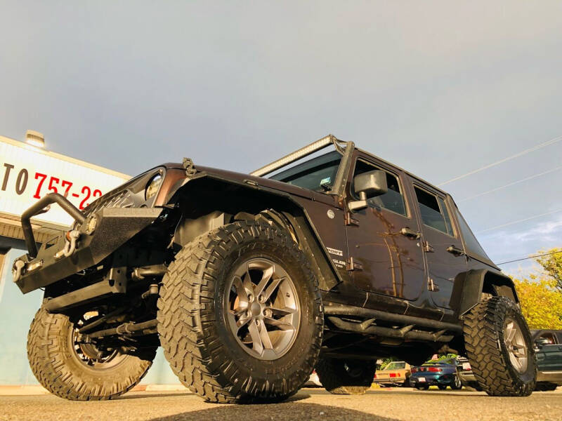 2013 Jeep Wrangler Unlimited for sale at Trimax Auto Group in Norfolk VA
