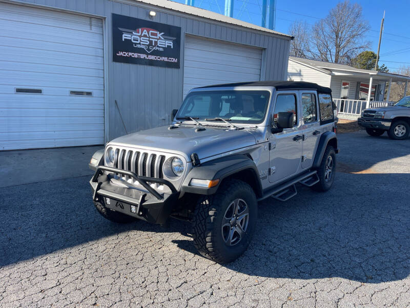 2018 Jeep Wrangler Unlimited for sale at Jack Foster Used Cars LLC in Honea Path SC