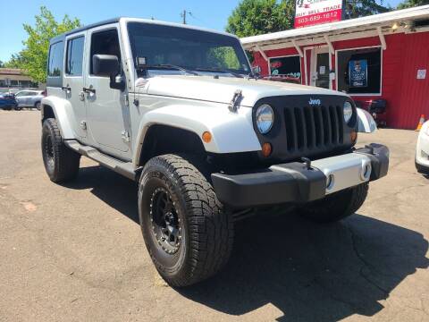 2011 Jeep Wrangler Unlimited for sale at Universal Auto Sales in Salem OR