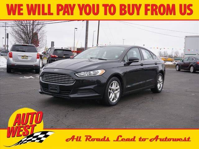 2014 Ford Fusion for sale at Autowest of Plainwell in Plainwell MI