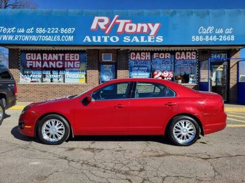 2010 Ford Fusion for sale at R Tony Auto Sales in Clinton Township MI