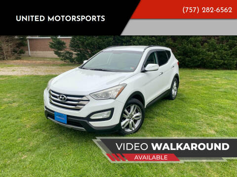2013 Hyundai Santa Fe Sport for sale at United Motorsports in Virginia Beach VA