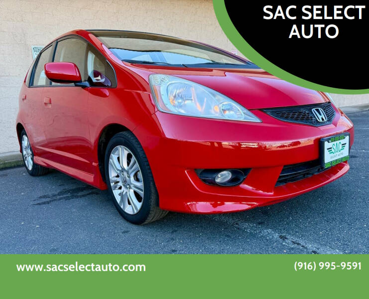 2009 Honda Fit for sale at SAC SELECT AUTO in Sacramento CA