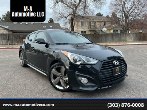 2013 Hyundai Veloster for sale at M-A Automotive LLC in Aurora CO