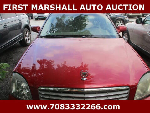 2003 Cadillac DeVille for sale at First Marshall Auto Auction in Harvey IL