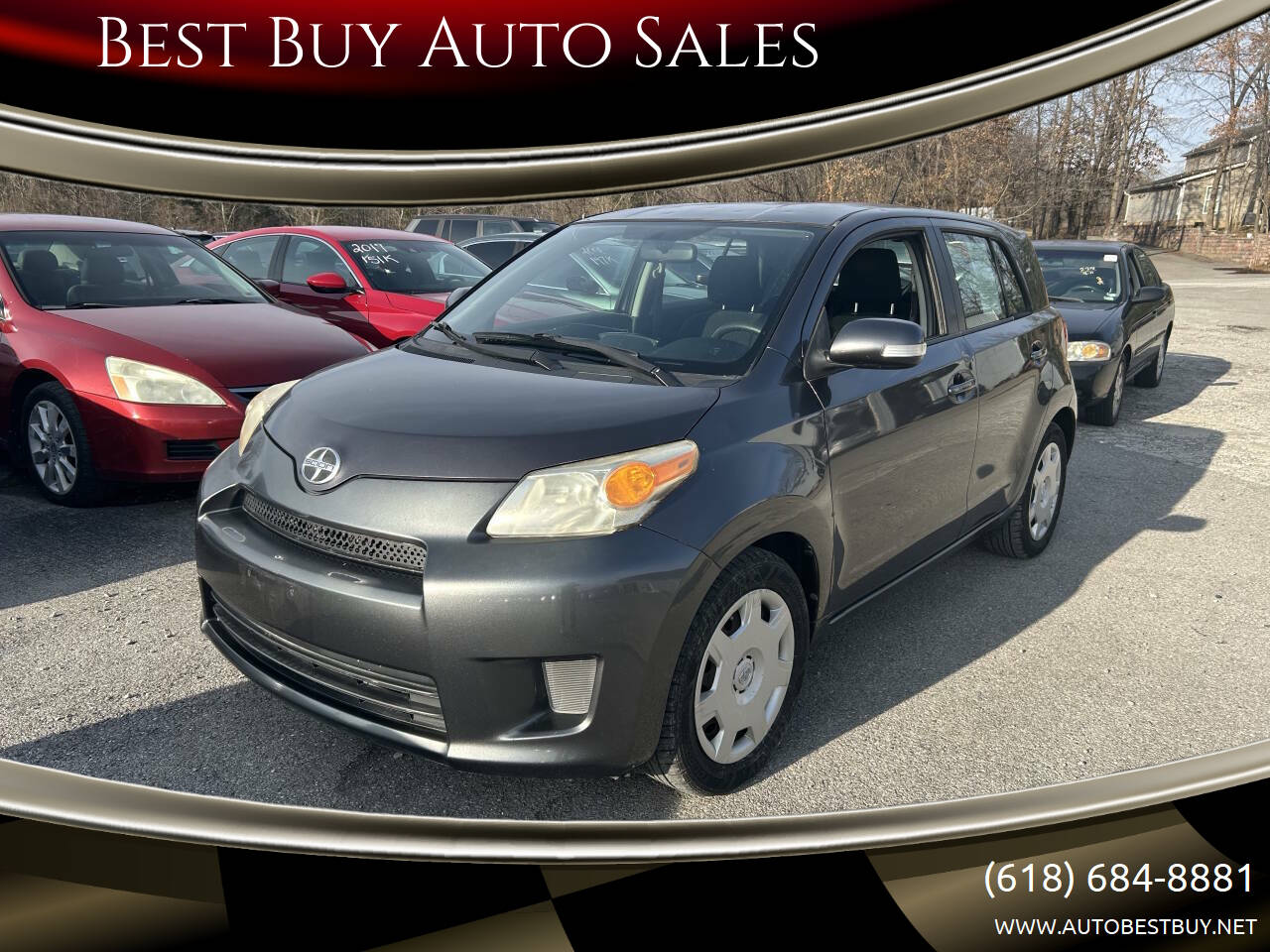 Magnetic Grey Metallic 2010 Scion xD Base Base 4dr Hatchback 4A 1