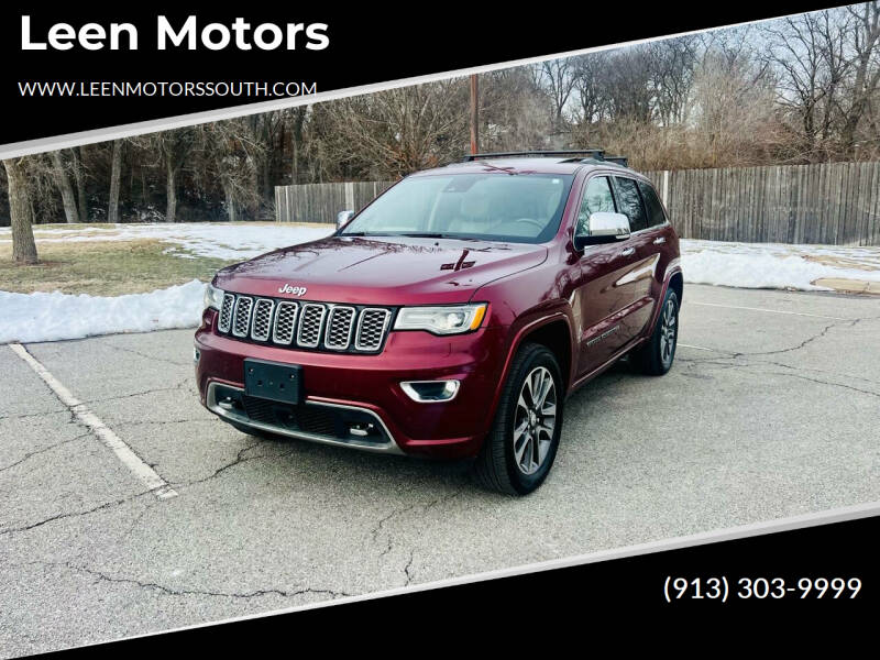 2018 Jeep Grand Cherokee for sale at Leen Motors in Merriam KS