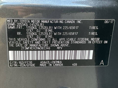 2017 Toyota RAV4 XLE