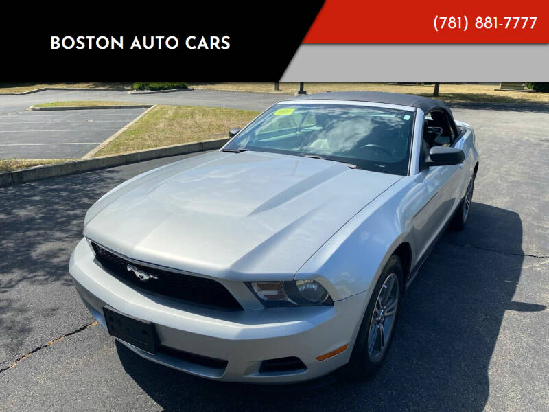 2010 Ford Mustang for sale at Boston Auto Cars in Dedham MA
