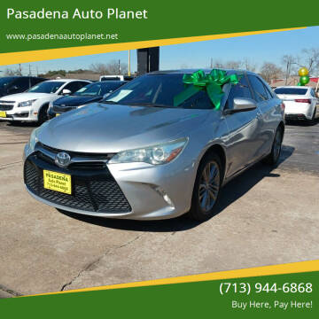 2016 Toyota Camry for sale at Pasadena Auto Planet in Houston TX